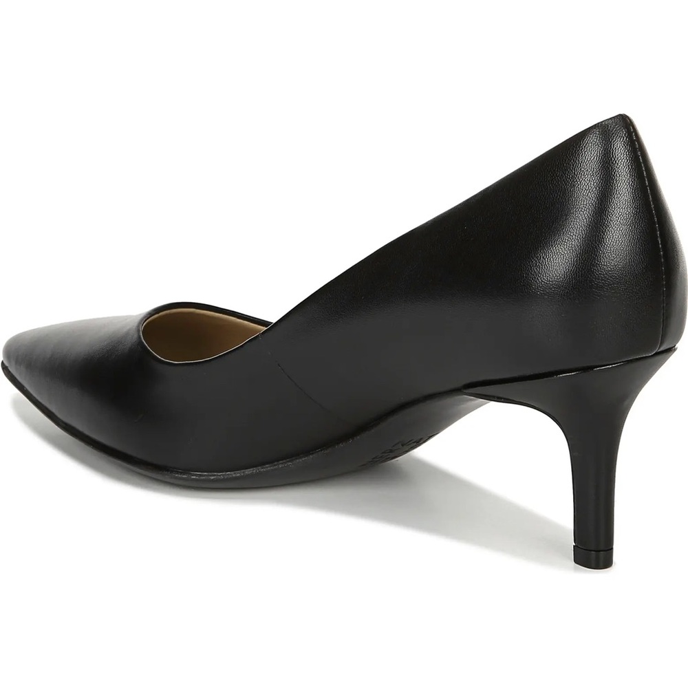 Naturalizer Everly Classic Black Leather Pumps